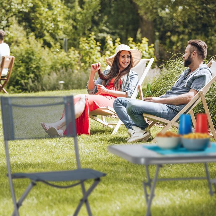 Розкладне крісло для балкону Relaxdays