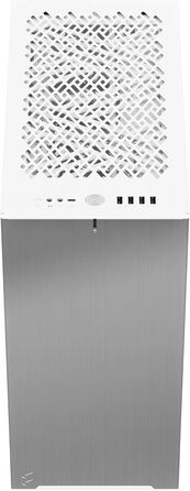 Корпус Fractal Design Define 7 Compact White ATX, алюміній/сталь, шумоізольований, білий, для тихого ПК