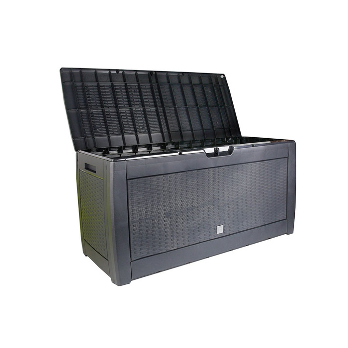 Садова скриня Prosperplast 310 л, пластик, чорна