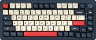 Бездротова механічна клавіатура GamePro Asgard Yord (MK266BL)