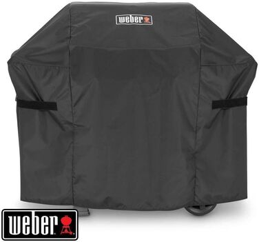 Преміум чохол для гриля Weber Spirit/Spirit II 300, водо- та UV-захист, дихаючий, з липучкою, чорний