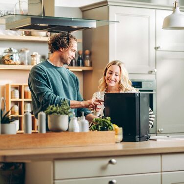 Система зворотного осмосу OsmoFresh Fusion Air настільна | З мінералізацією та УФ-стерилізацією | Гаряча вода | Без встановлення, сертифікат TÜV