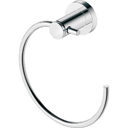 Рушникотримач-кільце Duravit D-Code, настінний, хром, 158x67x182 мм