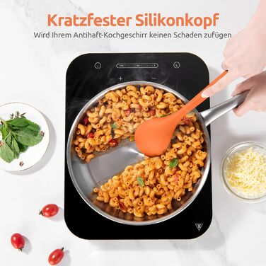 Набір кухонних аксесуарів U-Taste з силікону (5 шт.), стійкий до 315°C, BPA-free, для приготування, перемішування, обсмажування