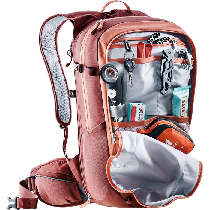 Жіночий велосипедний рюкзак Deuter Compact EXP 12 SL, 12 л, сієнна-червоний, для спорту і подорожей