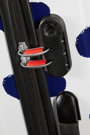 Валіза American Tourister Disney Legends Minnie Blue Dots, синя з крапками, для подорожей