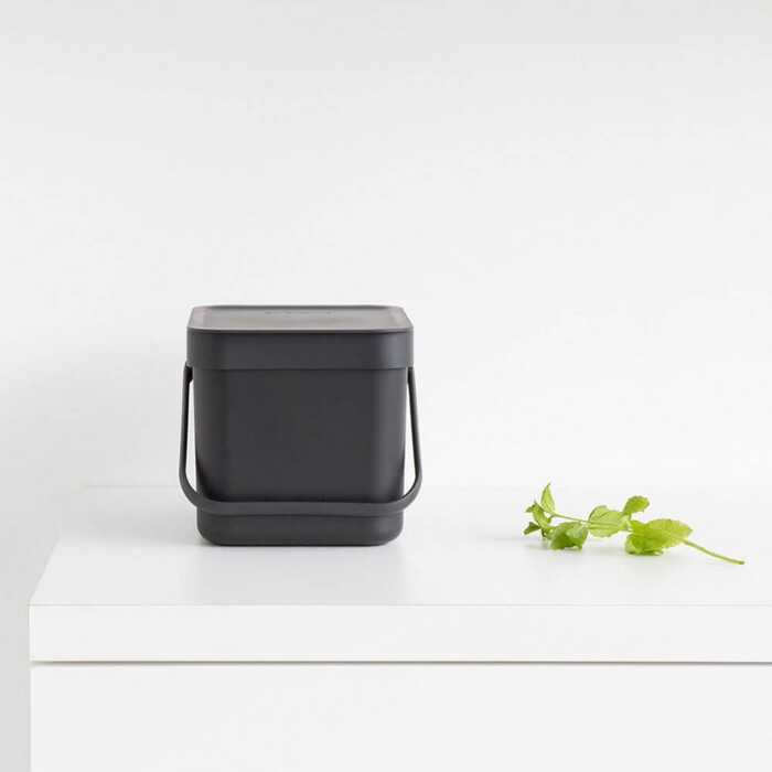 Контейнер для сміття сірий 6 л Sort&Go Brabantia