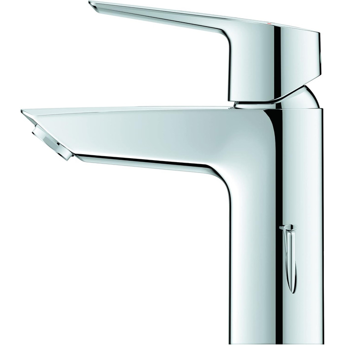 Змішувач для ванної кімнати Grohe Start, економічний, з холодною водою в середньому положенні, з поп-ап зливом, 19 см, хром, 3in1 інструмент, 23746002