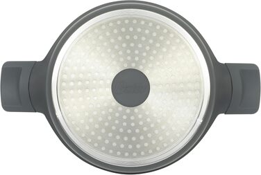 Набір посуду Oster Platinum Rooney 12 предметів з алюмінію, керамічне антипригарне покриття, індукція, сірий