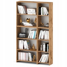 Стелаж Stiv-Meble 110 x 189,4 x 30,4 см, колір: дуб вотан