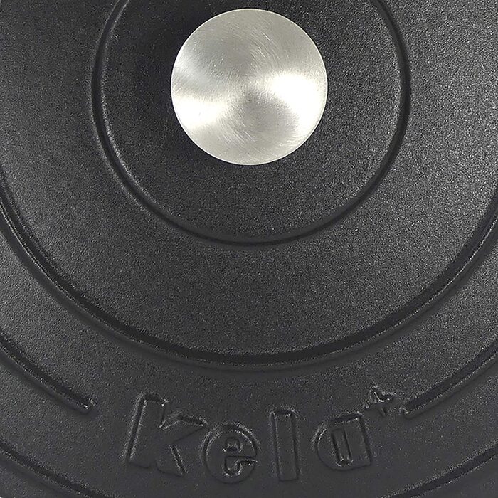 Жаровня Kela Calido, чавунна, чорна, 2,5 л, 10 см