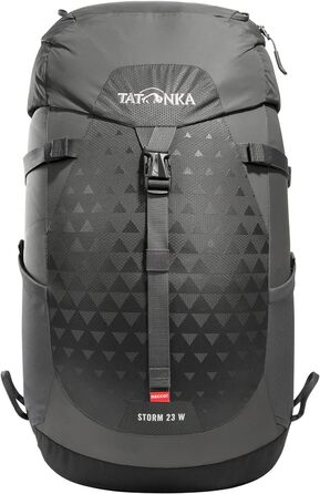 Жіночий туристичний рюкзак Tatonka Storm 23 л з RECCO, спинка з вентиляцією, чохол від дощу, сірий, PFC-free