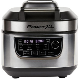 Мультиварка PowerXL 12-в-1, аерофритюрниця, духовка, рисоварка, 5,7 л, енергозбереження, 12 програм