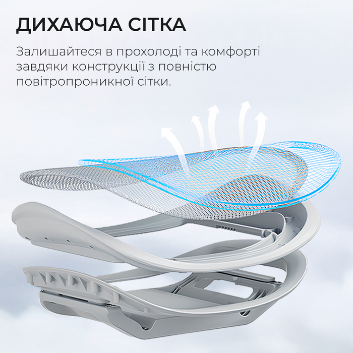 Крісло офісне Sihoo DORO C300 Pro Mesh White
