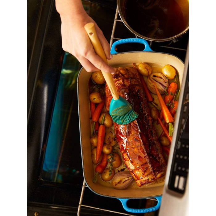 Сковорода Le Creuset Signature чавунна, прямокутна, 4.9 л, чорна матова, для всіх типів плит, включаючи індукцію