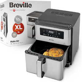 Аерофритюрниця Breville Halo Flexi 9 л, компактний дизайн