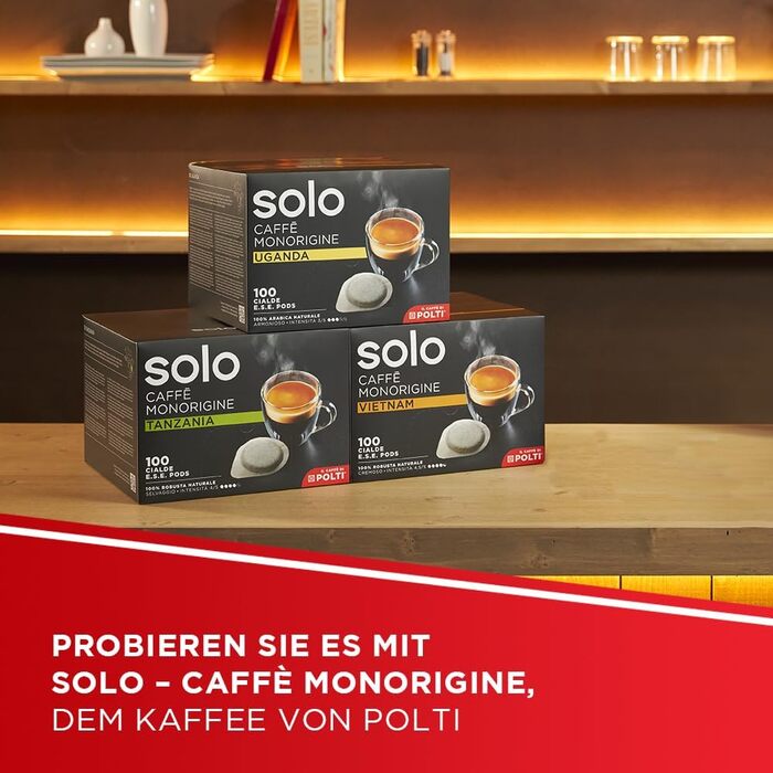 POLTI Coffea S15W: Еспресо-машина з сумісністю з E.S.E. Pads 44 мм, об'єм бака 0,85 л, тиск помпи 19 Bar, білий колір (бежевий)