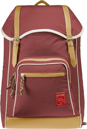 Міський рюкзак Deuter Innsbruck Vintage 22 л, червоно-коричневий