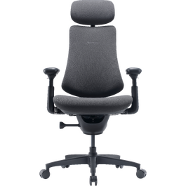 Крісло офісне ергономічне LiberNovo Omni Gen Graphite 48 см