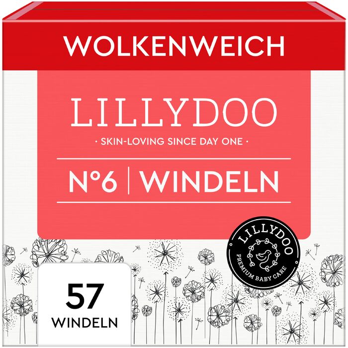 Гіпоалергенні підгузки LILLYDOO, розмір 4 (9+ кг), 150 шт