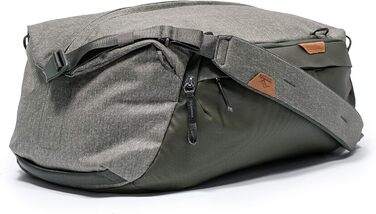 Дорожня сумка Peak Design Travel Duffel 35л, сіро-зелена, для подорожей і фототехніки, універсальний розмір