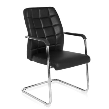 Стілець конференц-/ консольне крісло / крісло FLEXO V PU black hjh OFFICE