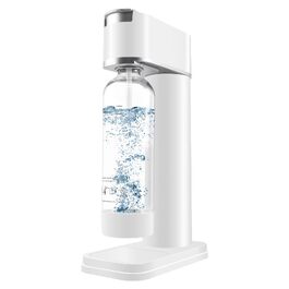Сифон для газування води Sodastream (система Sodamaschine) з пляшкою 1 л, чорний, висота 40,5 см