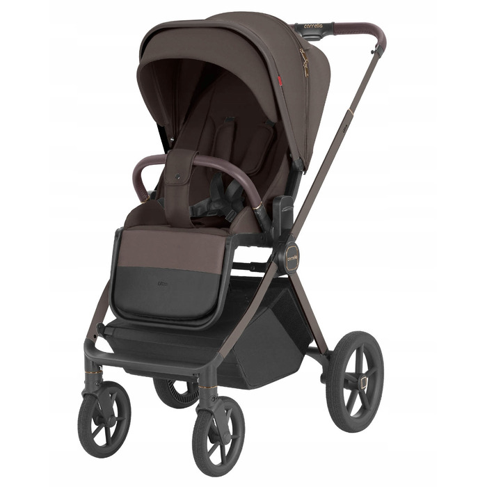 Дитячий візок 2в1 Carrello Ultra New з адаптерами, колір Chestnut Beige