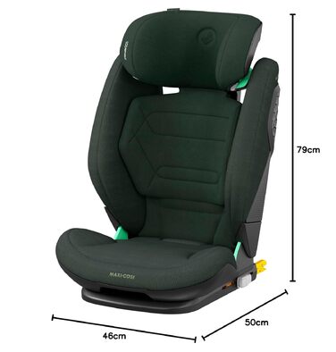 Дитяче автокрісло Maxi-Cosi RodiFix Pro² i-Size (100–150 см, 3.5–12 років), ISOFIX, ClimaFlow, захист G-CELL, Authentic Green