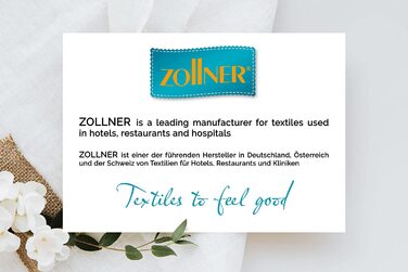 Набір з 4 рушників ZOLLNER, 50x100 см, 100% бавовна, 380 г/м², білий