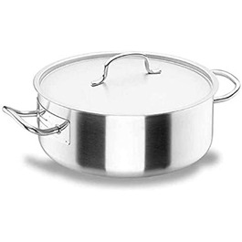Каструля Lacor Chef-INO 20 см, алюмінієва, срібляста