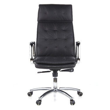 Офісне крісло / Крісло для керівника VILLA 20 Nappa Leather Black hjh OFFICE