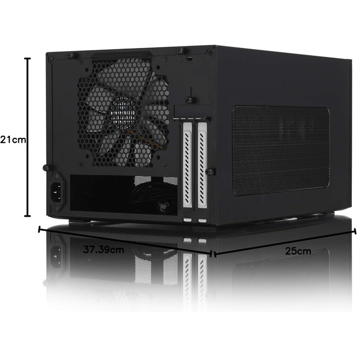 Корпус Fractal Design Node 304 FD-CA-NODE-304-BL, Mini ITX, чорний
