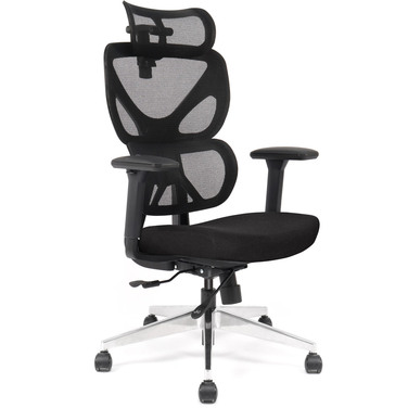 Крісло Mealux D1 Air Fabric Black (арт. HF-D1 F/B)