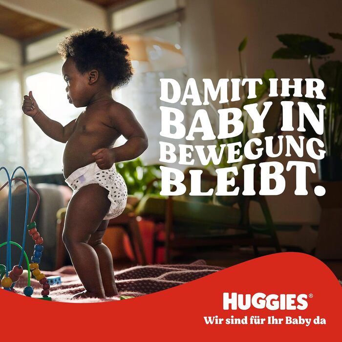 Дитячі підгузки Huggies Little Movers Ultra Comfort, розмір 3, 168 шт. (3х56 шт.)