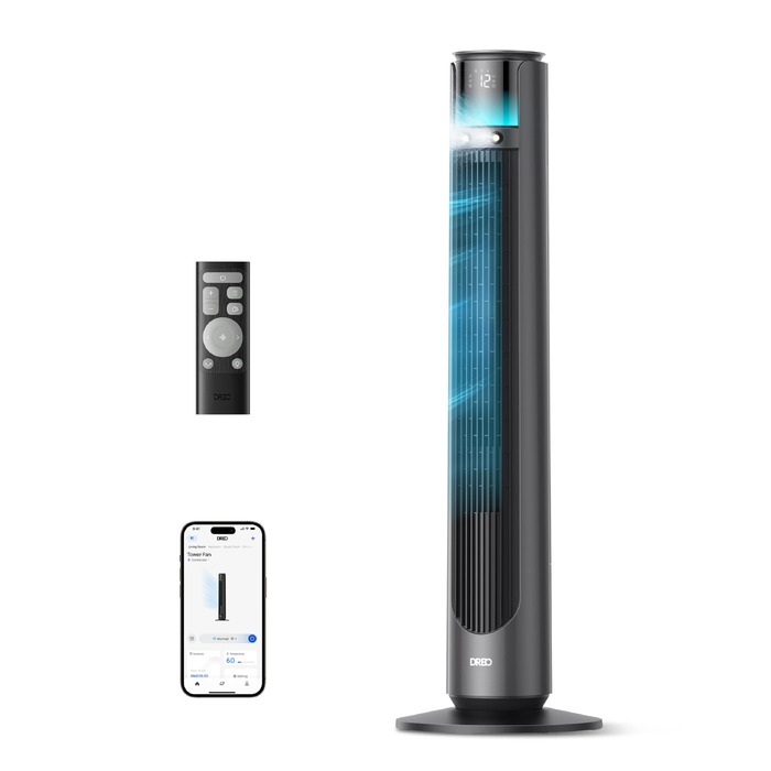 Вуличний вентилятор DREO TurboCool 711AS: Потужний, тихий, з дистанційним керуванням та захистом від дощу