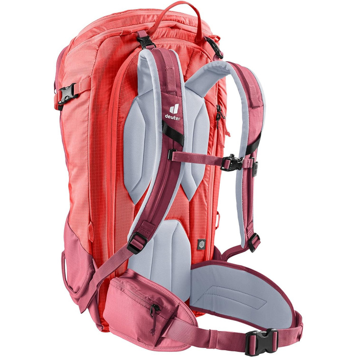 Жіночий рюкзак для гірськолижних турів Deuter Freerider Pro 32+ SL, 32+ л, бордовий
