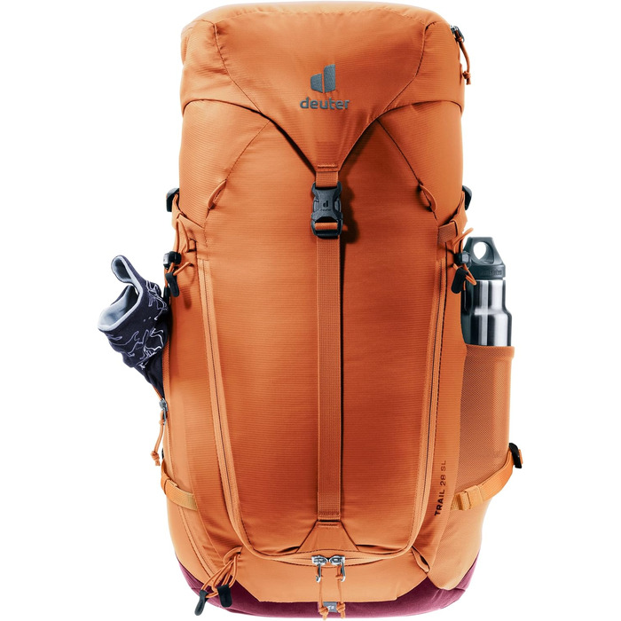 Жіночий туристичний рюкзак Deuter Trail 28 SL, 28 л, каштановий, для хайкінгу та альпінізму