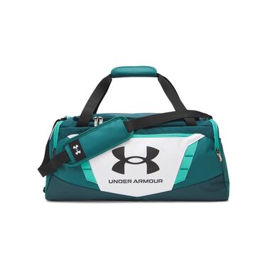 Спортивна сумка Under Armour UA Undeniable 5.0 Holdall, біла/зелена/чорна, розмір S