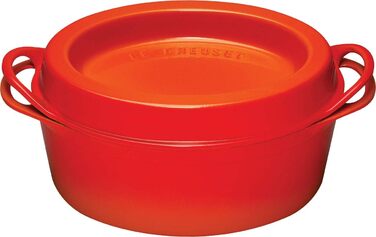 Чавунна гусятниця Le Creuset Doufeu, овальна, 32 см, для всіх плит і індукції, чорна