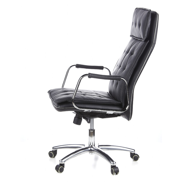 Офісне крісло / Крісло для керівника VILLA 20 Nappa Leather Black hjh OFFICE