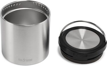 Термоконтейнер Klean Kanteen 946 мл з нержавіючої сталі для їжі та напоїв, універсальний, сріблястий