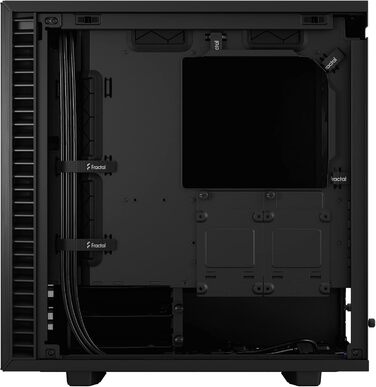 Корпус Fractal Design Define 7 Mini Black, алюміній/сталь, безшумний, Micro ATX, міні-тауер
