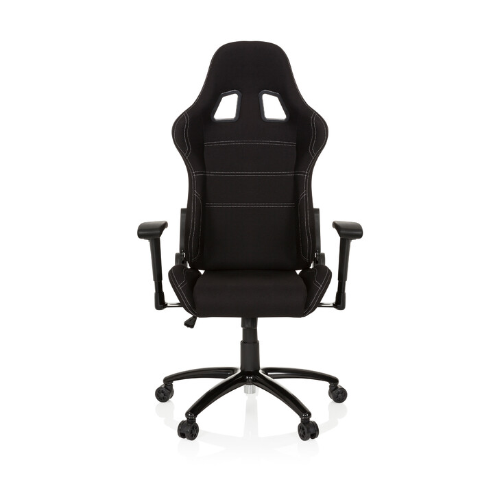 Ігрове крісло / Офісне крісло GAME FORCE Тканина Black HJH OFFICE