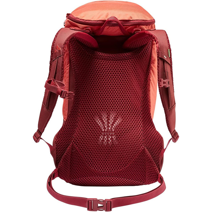Жіночий туристичний рюкзак VAUDE Skomer 24L з вентиляцією спини та дощовиком, універсальний розмір, колір Hotchili