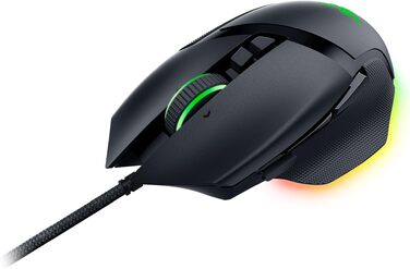 Ігрова миша Razer Basilisk V3 дротова з RGB підсвіткою Chroma, 11 програмованих кнопок, гіперскрол колесо, ергономічний дизайн, чорна
