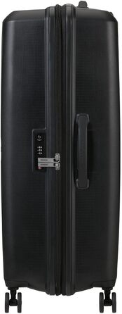Валіза American Tourister Aerostep Spinner L, розширювана, 77 см, 101.5/109 л, чорна