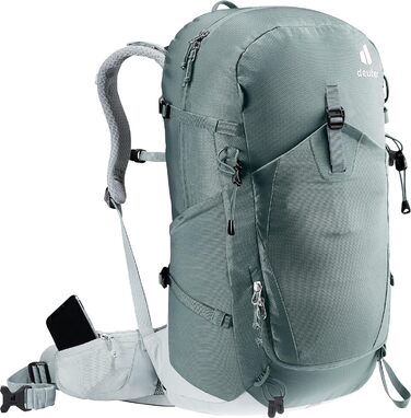 Жіночий туристичний рюкзак Deuter Trail Pro 31 SL для скелелазіння та походів, бірюзовий