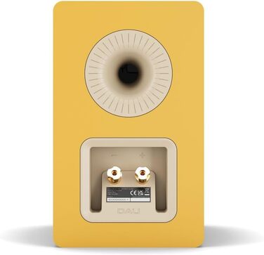 DALI KUPID Premium поличкові Hi-Fi колонки пасивного типу, пара, карамельно-білий (жовтий) – з настінним кріпленням