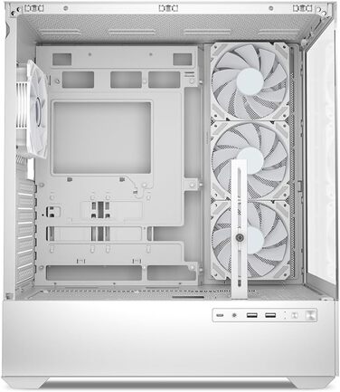 Комп'ютерний корпус Sharkoon AK6 RGB ATX білий